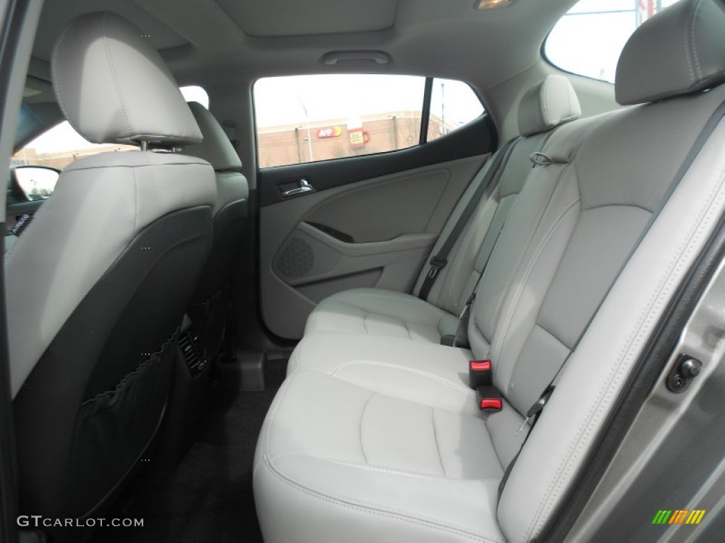 Gray Interior 2013 Kia Optima EX Photo #77693184