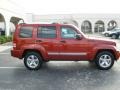 2008 Inferno Red Crystal Pearl Jeep Liberty Limited  photo #6