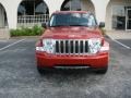 2008 Inferno Red Crystal Pearl Jeep Liberty Limited  photo #8