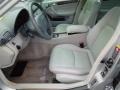 2004 Mercedes-Benz C Ash Grey Interior Front Seat Photo