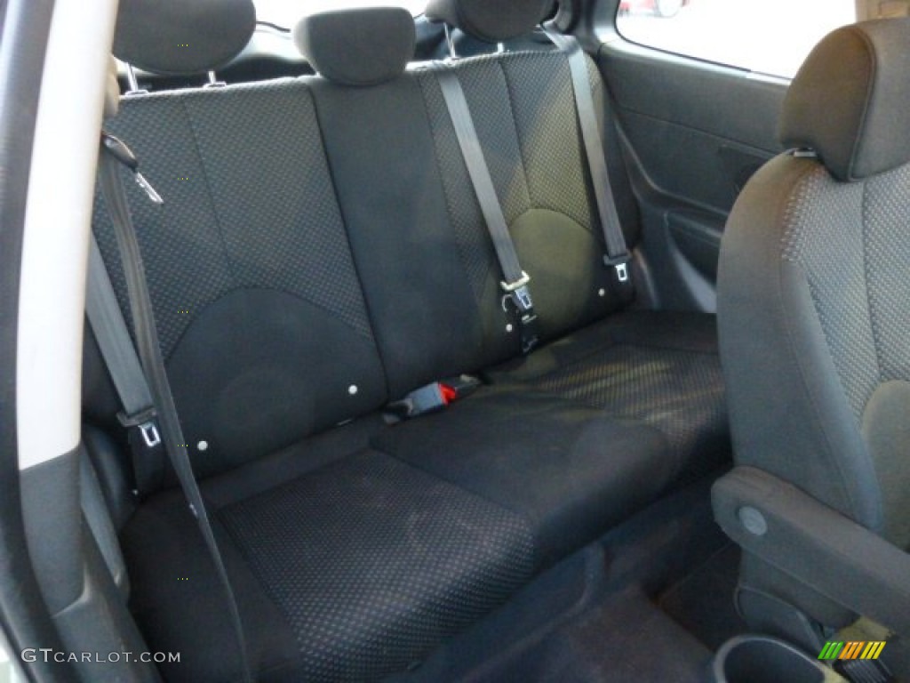 2009 Hyundai Accent SE 3 Door Rear Seat Photo #77694199