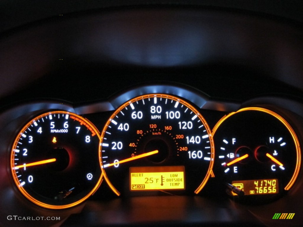 2008 Nissan Altima 2.5 SL Gauges Photos