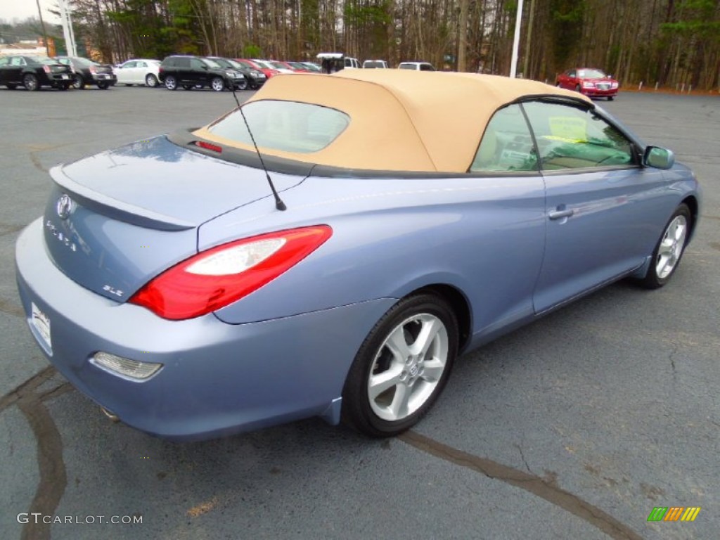 Cosmic Blue Metallic 2007 Toyota Solara SLE V6 Convertible Exterior Photo #77694686