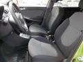 2013 Hyundai Accent Black Interior Front Seat Photo