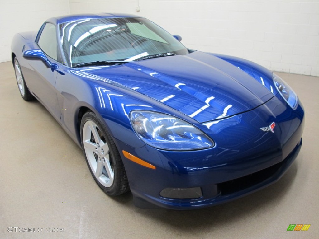 LeMans Blue Metallic 2007 Chevrolet Corvette Coupe Exterior Photo #77695706
