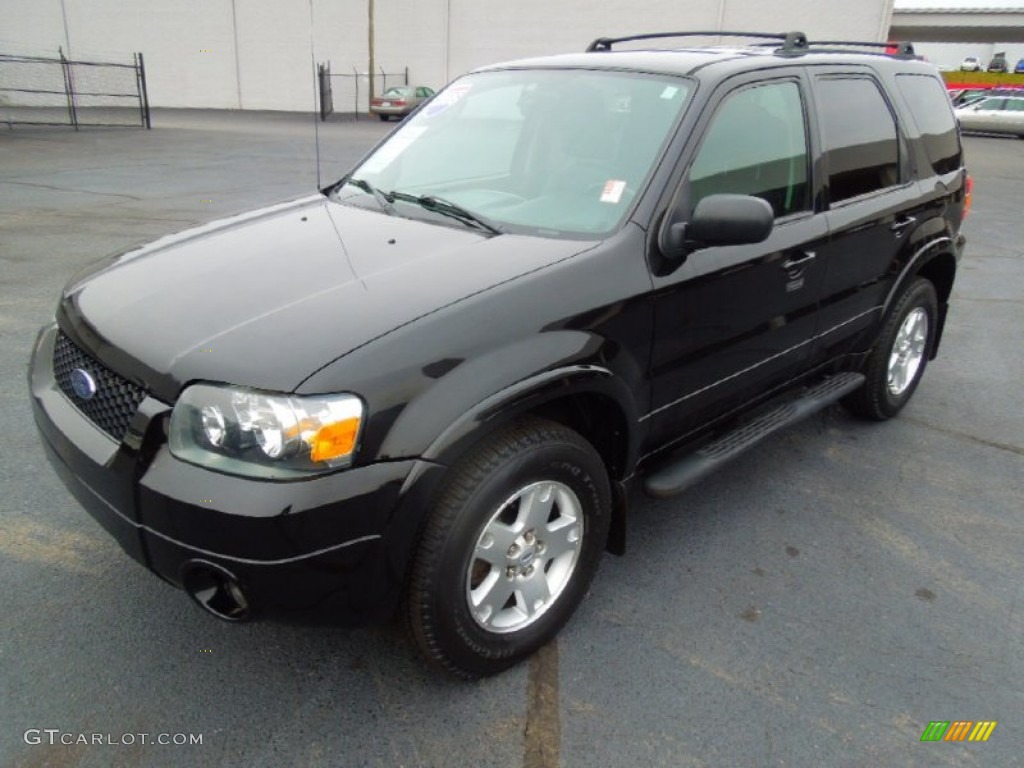 Black 2006 Ford Escape Limited Exterior Photo #77695779