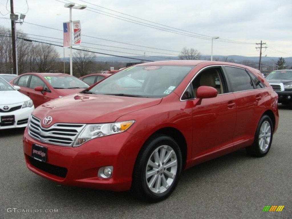 Barcelona Red Metallic 2011 Toyota Venza I4 AWD Exterior Photo #77696157