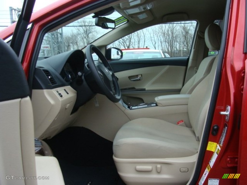 2011 Toyota Venza I4 AWD Front Seat Photo #77696235