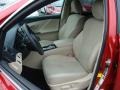 2011 Toyota Venza Ivory Interior Front Seat Photo