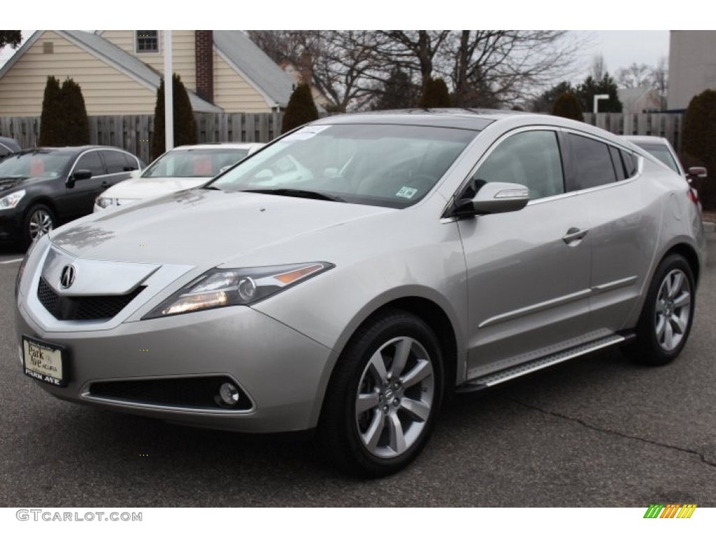 2011 ZDX Advance SH-AWD - Palladium Metallic / Taupe photo #7