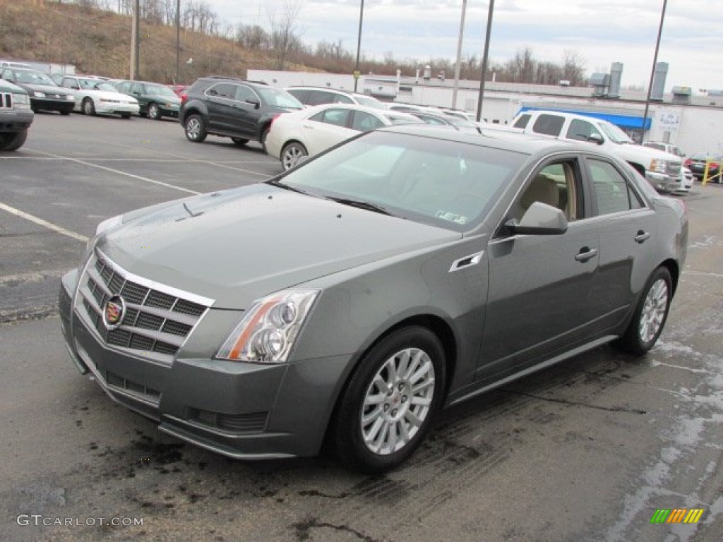 Evolution Green Metallic 2011 Cadillac CTS 4 3.0 AWD Sedan Exterior Photo #77696568
