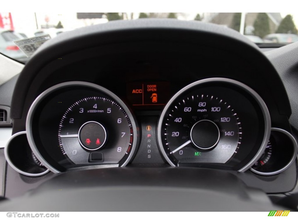 2011 Acura ZDX Advance SH-AWD Gauges Photos