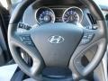 Gray 2012 Hyundai Sonata SE 2.0T Steering Wheel
