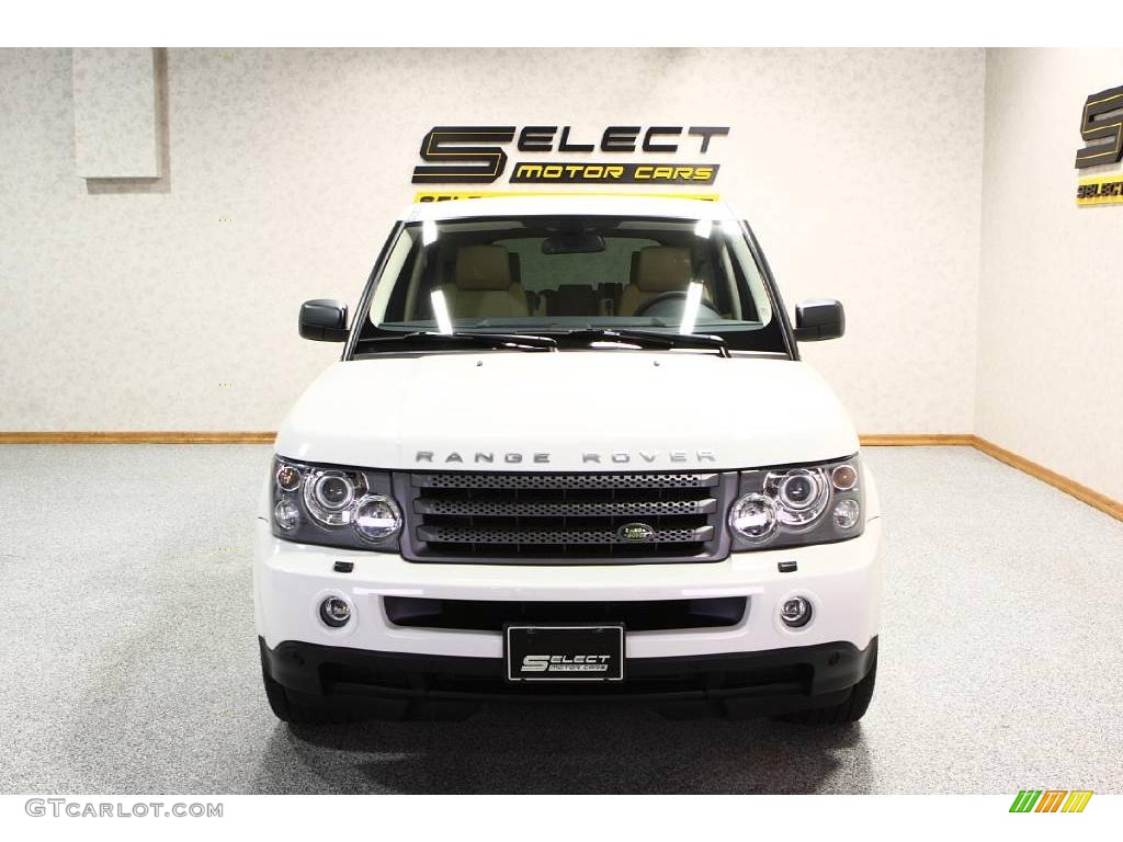 2006 Range Rover Sport HSE - Chawton White / Alpaca Beige photo #2