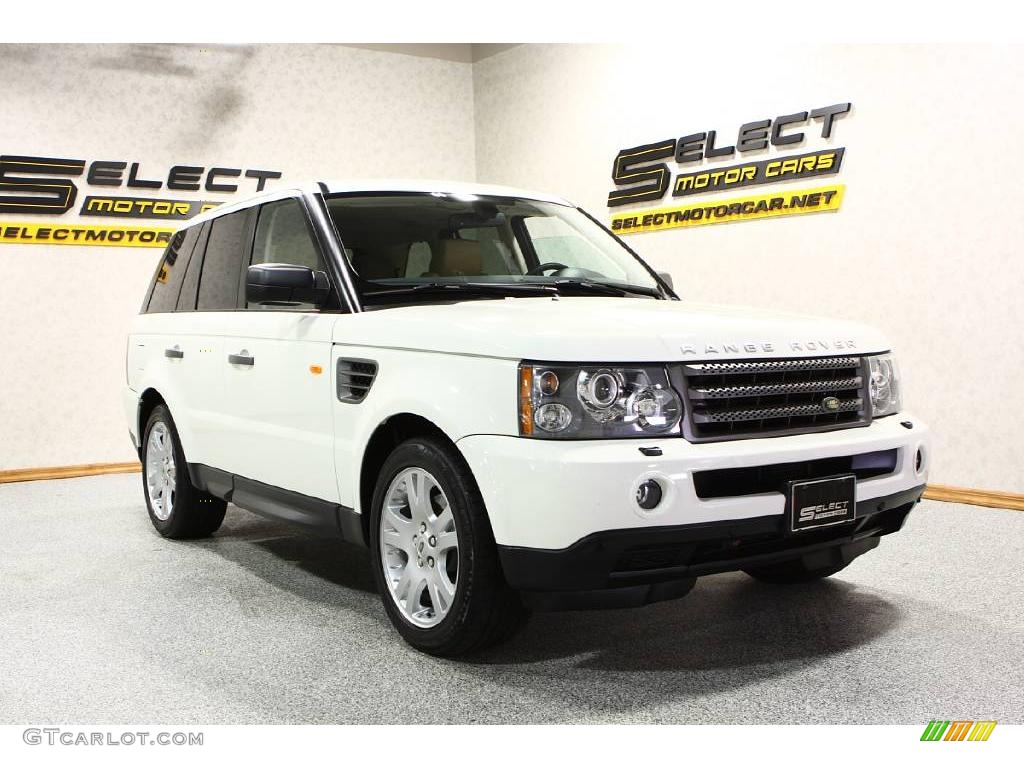 2006 Range Rover Sport HSE - Chawton White / Alpaca Beige photo #3