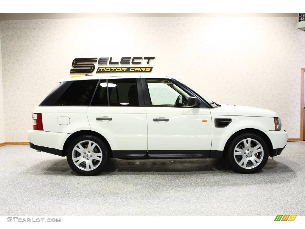 2006 Range Rover Sport HSE - Chawton White / Alpaca Beige photo #4