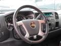 Ebony Steering Wheel Photo for 2011 Chevrolet Silverado 1500 #77698722