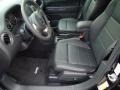 2013 Jeep Compass Dark Slate Gray Interior Front Seat Photo