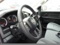 Black/Diesel Gray 2013 Ram 1500 Tradesman Quad Cab 4x4 Steering Wheel