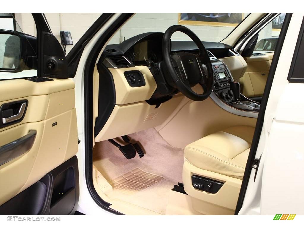2006 Range Rover Sport HSE - Chawton White / Alpaca Beige photo #9