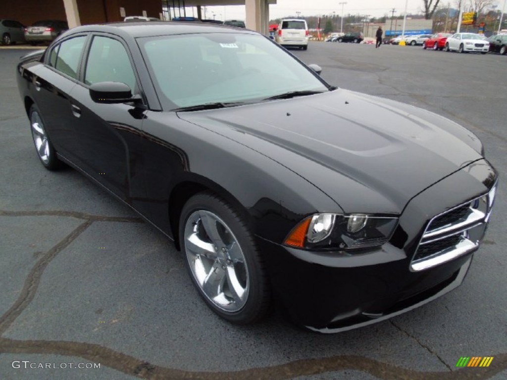 2013 Charger SE - Pitch Black / Black photo #1