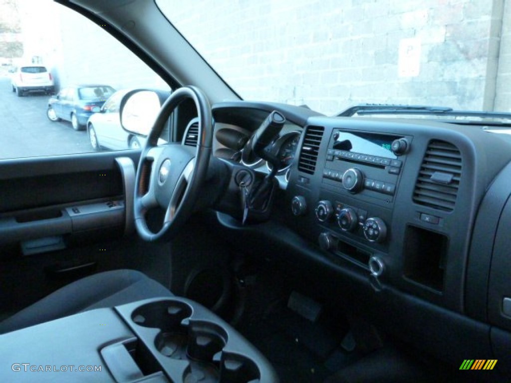 2007 Silverado 1500 LT Regular Cab 4x4 - Blue Granite Metallic / Ebony Black photo #5