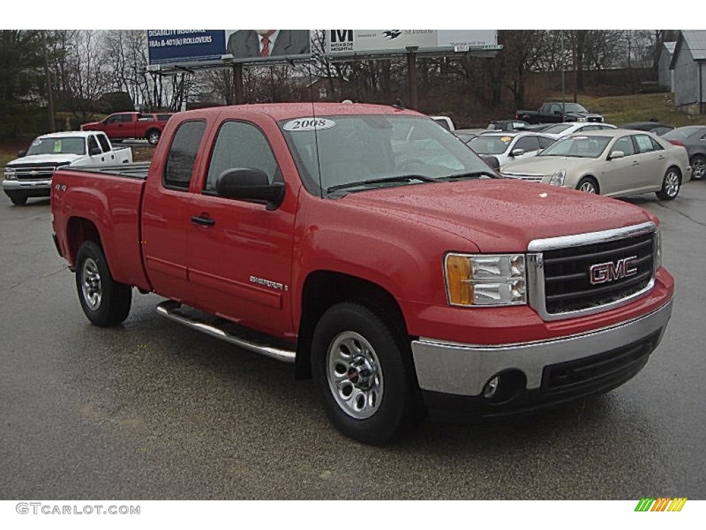 Fire Red GMC Sierra 1500