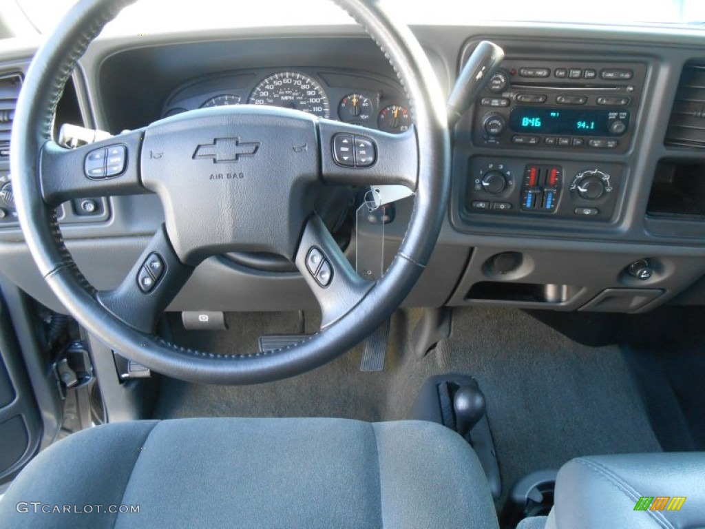 2007 Silverado 1500 Classic LT Extended Cab 4x4 - Graystone Metallic / Dark Charcoal photo #39