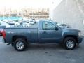 2007 Blue Granite Metallic Chevrolet Silverado 1500 LT Regular Cab 4x4  photo #10