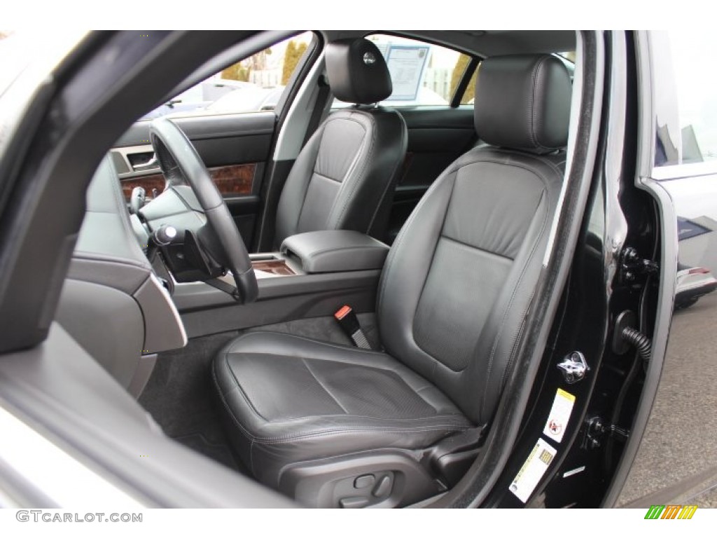 2010 Jaguar XF Premium Sport Sedan Front Seat Photo #77699901