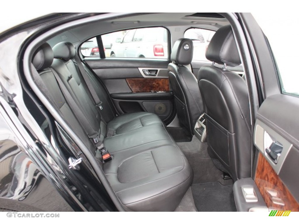 Warm Charcoal Interior 2010 Jaguar XF Premium Sport Sedan Photo #77700124