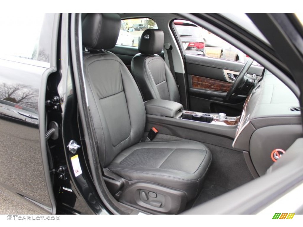 Warm Charcoal Interior 2010 Jaguar XF Premium Sport Sedan Photo #77700210