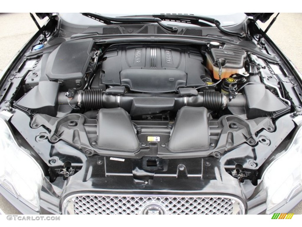 2010 Jaguar XF Premium Sport Sedan 5.0 Liter DOHC 32-Valve VVT V8 Engine Photo #77700231