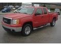 2008 Fire Red GMC Sierra 1500 SLE Extended Cab 4x4  photo #28