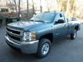 2010 Blue Granite Metallic Chevrolet Silverado 2500HD Regular Cab 4x4  photo #3