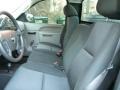 Dark Titanium 2010 Chevrolet Silverado 2500HD Regular Cab 4x4 Interior Color