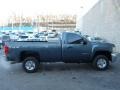 2010 Blue Granite Metallic Chevrolet Silverado 2500HD Regular Cab 4x4  photo #11