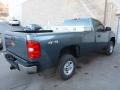 2010 Blue Granite Metallic Chevrolet Silverado 2500HD Regular Cab 4x4  photo #13