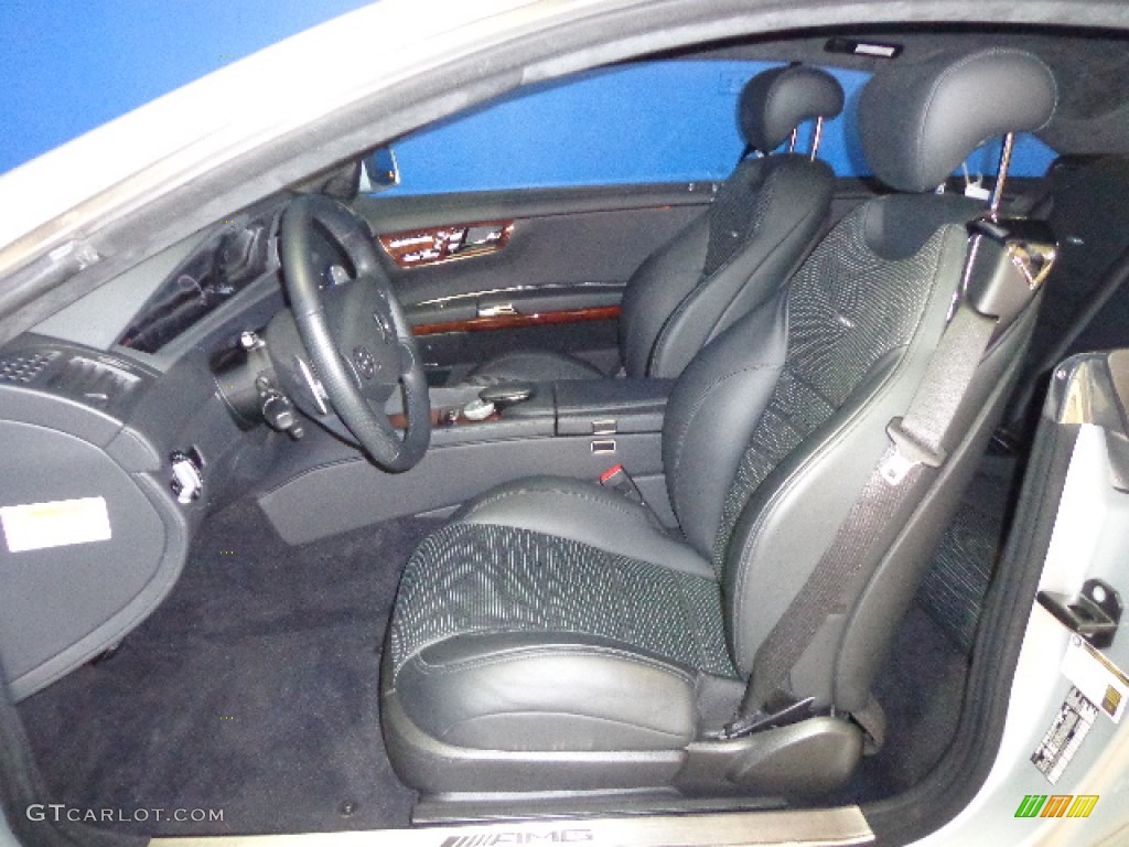 Black Interior 2011 Mercedes-Benz CL 63 AMG Photo #77700950