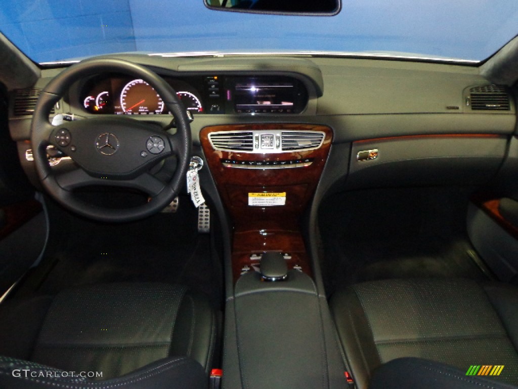 2011 Mercedes-Benz CL 63 AMG Black Dashboard Photo #77700975