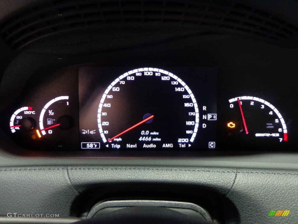 2011 Mercedes-Benz CL 63 AMG Gauges Photo #77700996