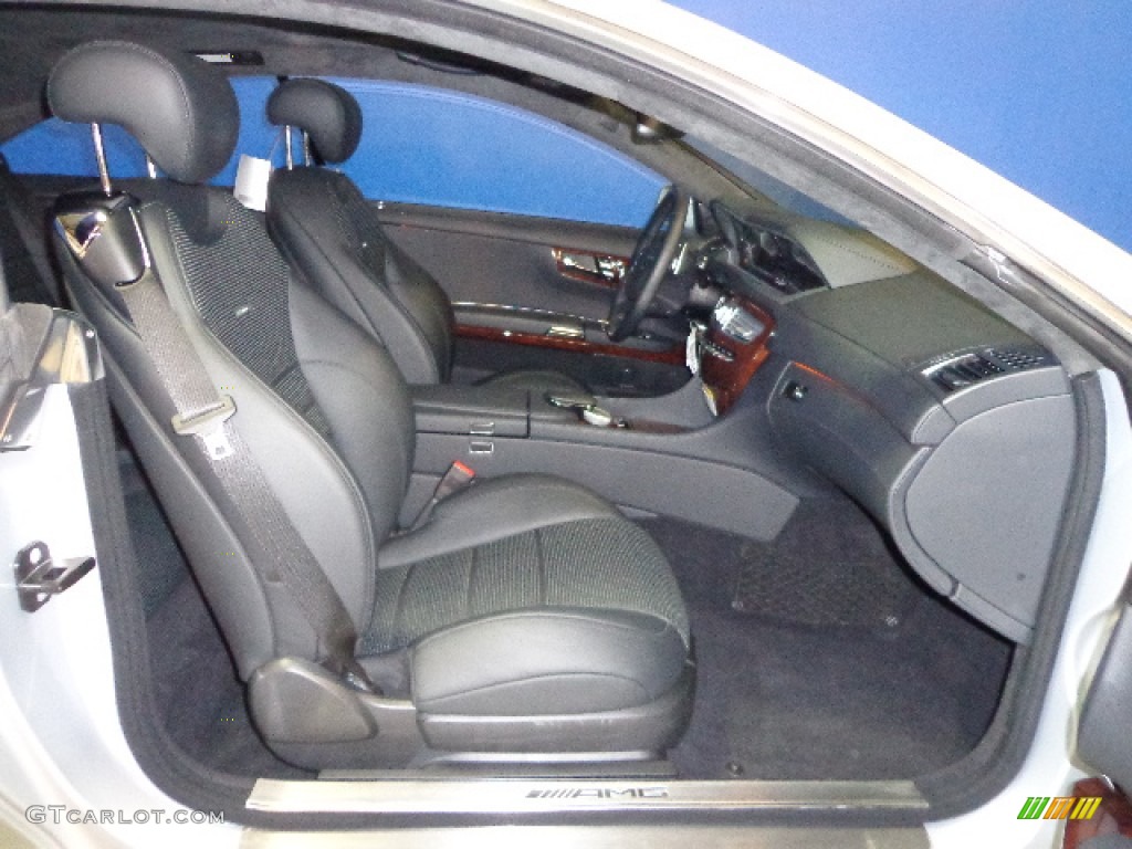 Black Interior 2011 Mercedes-Benz CL 63 AMG Photo #77701323