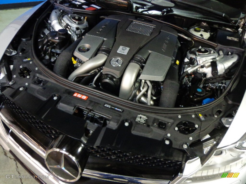 2011 Mercedes-Benz CL 63 AMG 5.5 Liter AMG Biturbo DOHC 32-Valve VVT V8 Engine Photo #77701375