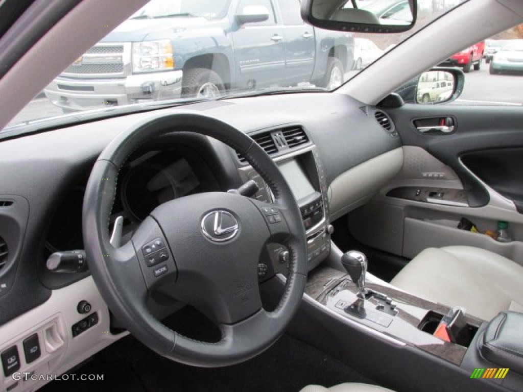 Light Gray Interior 2010 Lexus IS 250 AWD Photo #77701703