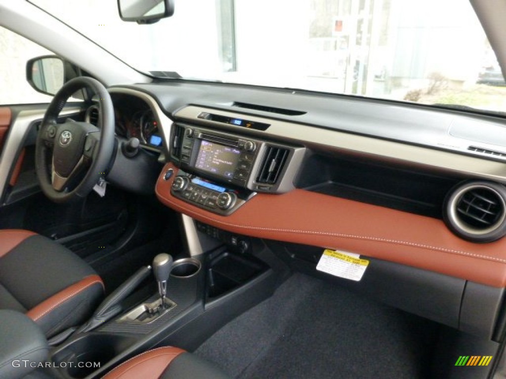 2013 Toyota RAV4 Limited AWD Terracotta Dashboard Photo #77702412