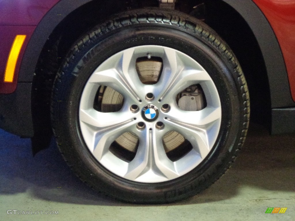 2012 X5 xDrive50i - Vermillion Red Metallic / Black photo #15