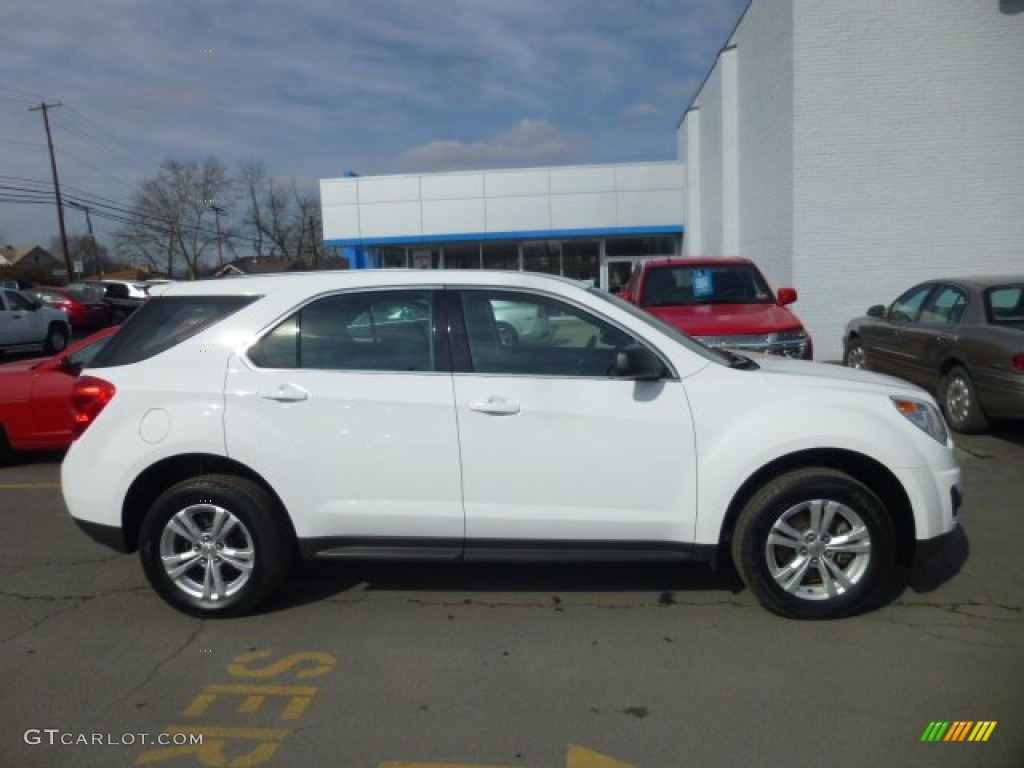 Summit White 2011 Chevrolet Equinox LS AWD Exterior Photo #77702659