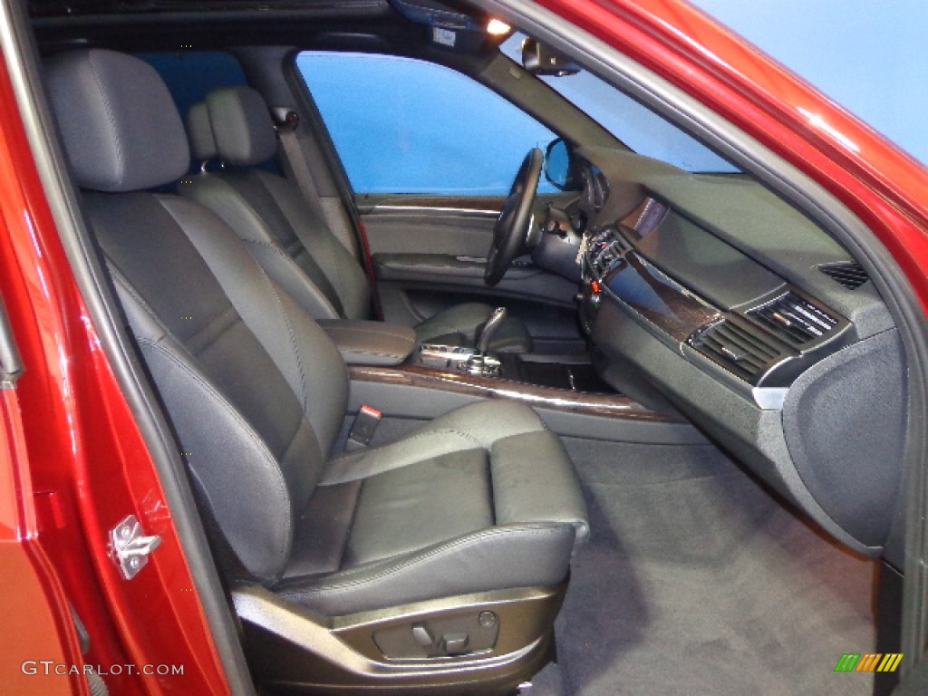 2012 X5 xDrive50i - Vermillion Red Metallic / Black photo #34