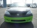 2003 Nighthawk Black Pearl Honda Civic LX Coupe  photo #6