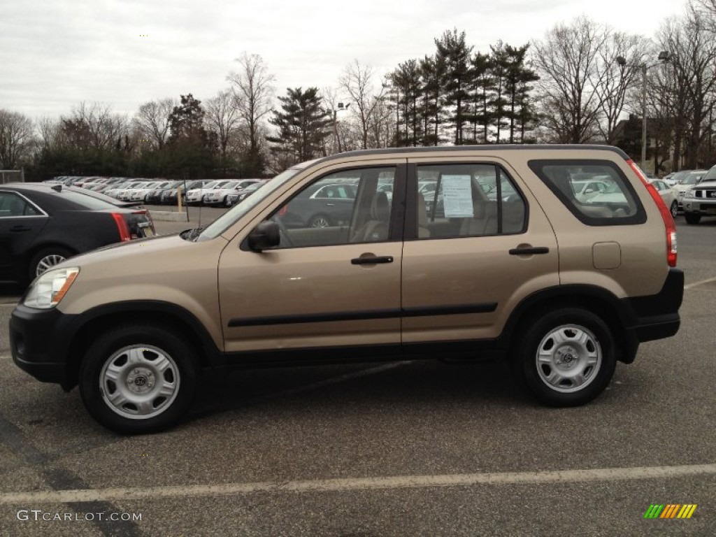 Sahara Sand Metallic 2006 Honda CR-V LX 4WD Exterior Photo #77703645